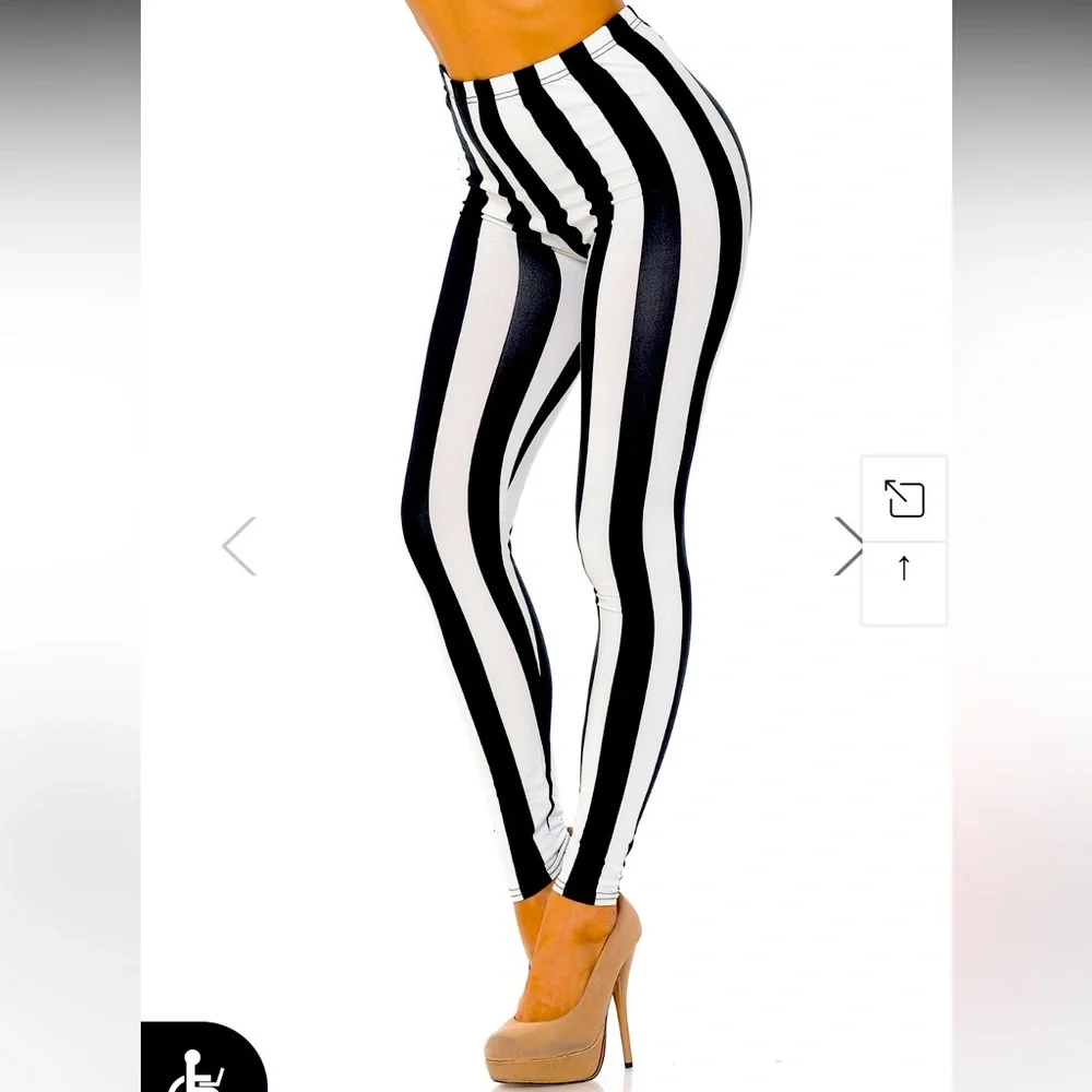 Striped leggings - Picture 1 of 3